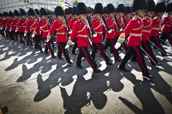 Farebná kráľovská oslava 