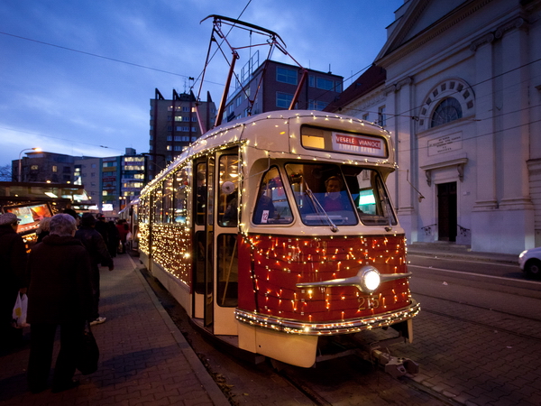 Vianočná električka