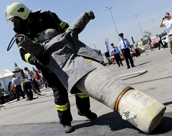 Železný hasič Košice 2012