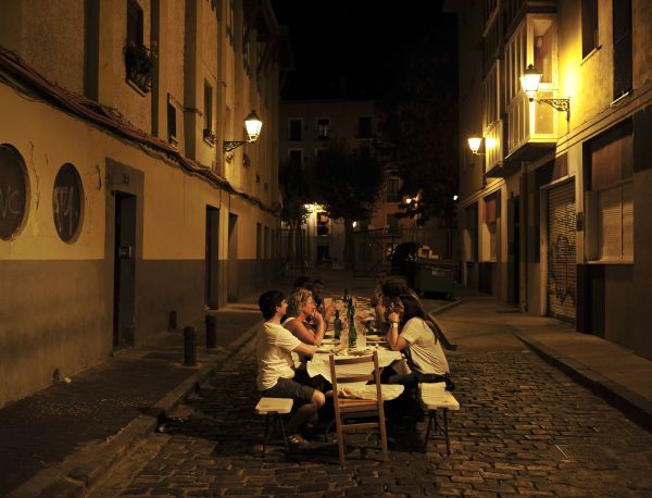 Večerná idyla v Španielsku