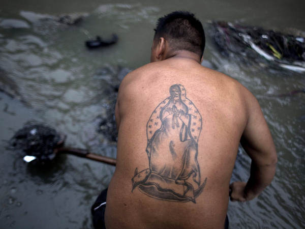 Skládka v Guatemale