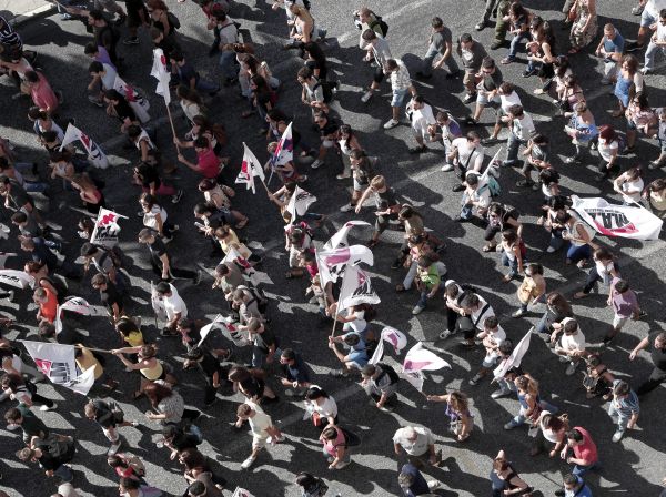 Generálny štrajk v Grécku