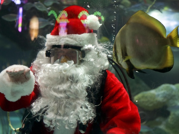 Podvodný Santa Claus