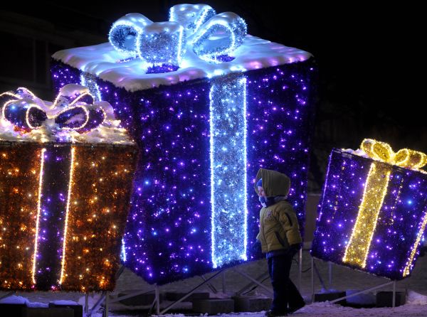 Vianočná výzdoba v Poľsku