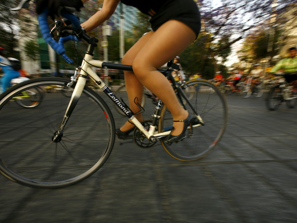 Protest na bicykloch