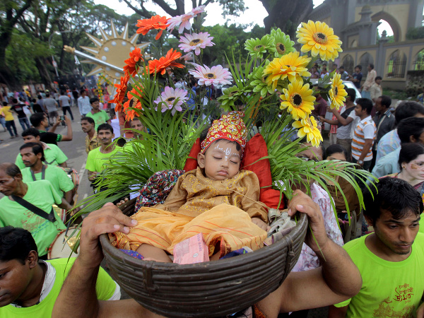 Sprievod Janmashtami