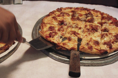 Chutná pizza na ráno.