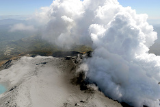 Japonská sopka Ontake