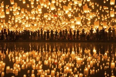 Obloha v žiari ohňa