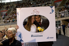 Masová svadba v Rio de Janeiro