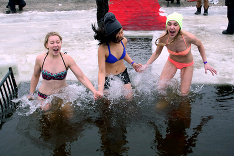 Ľadový začiatok nového roka 