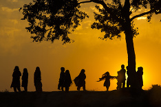 Nádherný západ slnka