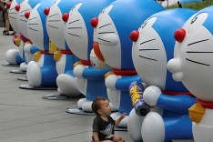 Obľúbená animovaná postavička potešila deti v Japonsku :)