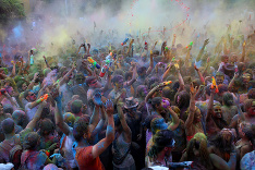 Festival plný farieb