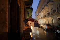 Daždivý deň v Paname