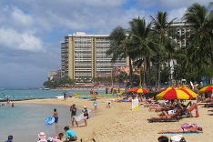 Waikiki beach