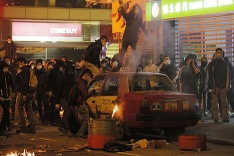 Násilie počas osláv príchodu nového roka