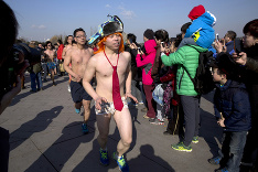 Beh v spodnom prádle v Číne