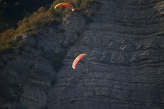 Paraglajding vo Francúzsku