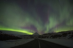 Aurora nad Islandom