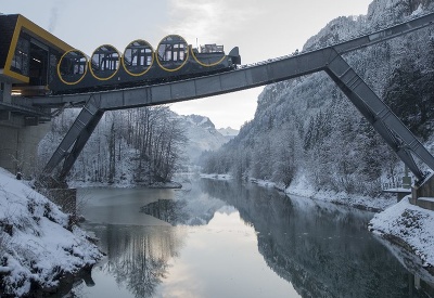 Najstrmšia pozemná lanovka na svete