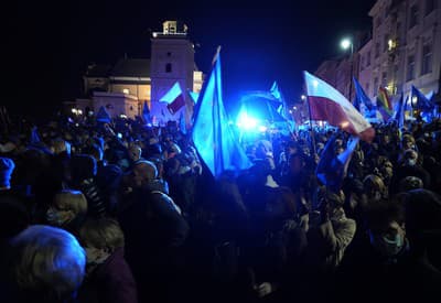 Protest v Poľsku Protest v Poľsku