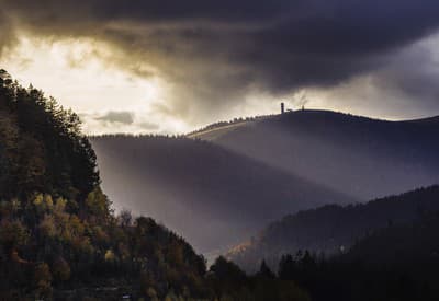 Krásny východ slnka