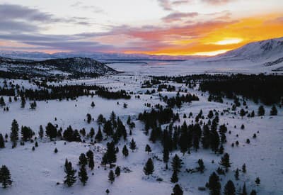 Magický východ slnka