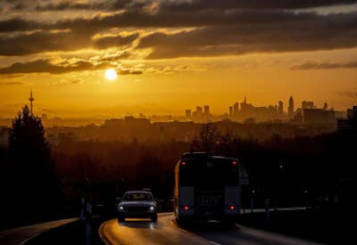 Nádherná ranná cesta