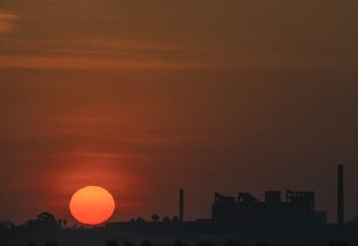 Prekrásny západ slnka