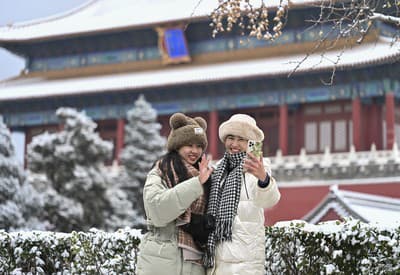 Krása snehovej periny