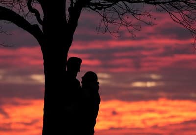 Romantika pri západe slnka