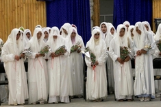 Afgánska masová svadba