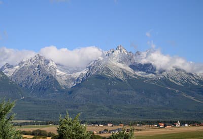 Sneh vo Vysokých Tatrách