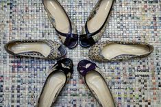 Ekologické topánky z časopisov