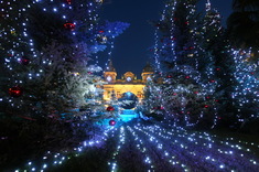 Vianočná výzdoba v Monaku