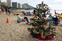 Vianoce na pláži