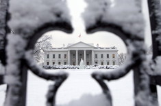 Biela pokrývka na Bielom dome