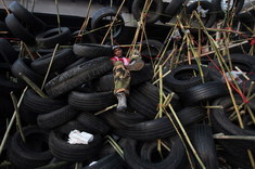 Zdriemol si na pneumatikách