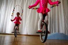 Deti na jednokolkách