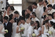 Obrovská spoločná svadba