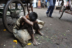 Chlapec v Bangladéši