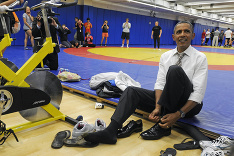 Športovec Obama