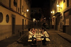 Večerná idyla v Španielsku