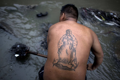 Skládka v Guatemale