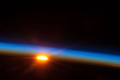 Východ slnka vo vesmíre