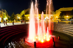 Farebná fontána