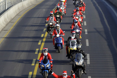 Santovia na motorkách