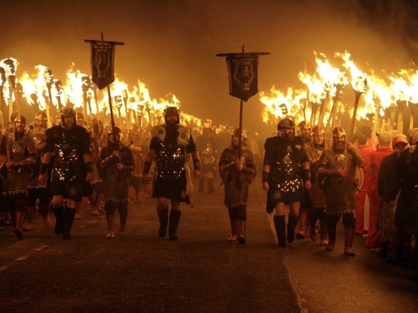 Festival Vikingov v Škótsku