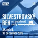 Silvestrovský beh cez bratislavské mosty 2026